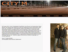 Tablet Screenshot of city-m.net